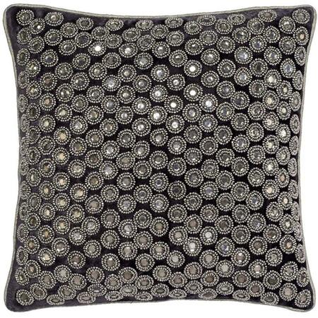 INDIS HERITAGE Velvet Crystals Squree Pillow Cover C1061